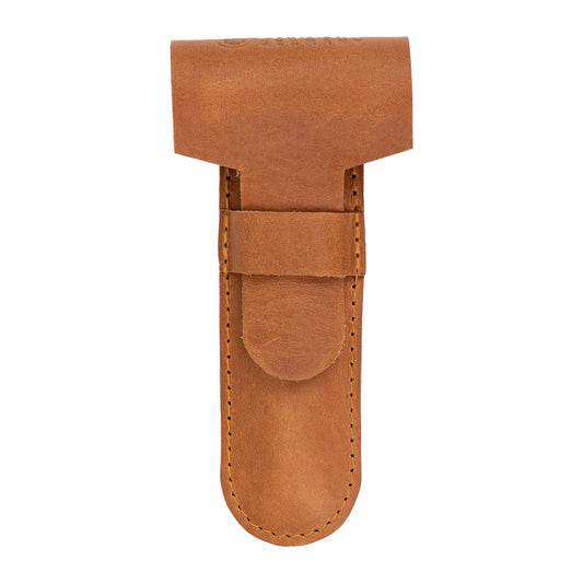Merkur Solingen Leather Razor Case - Brown