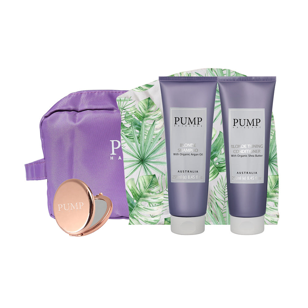 Pump Haircare Blonde Shampoo & Conditioner 250ml Duo Pack