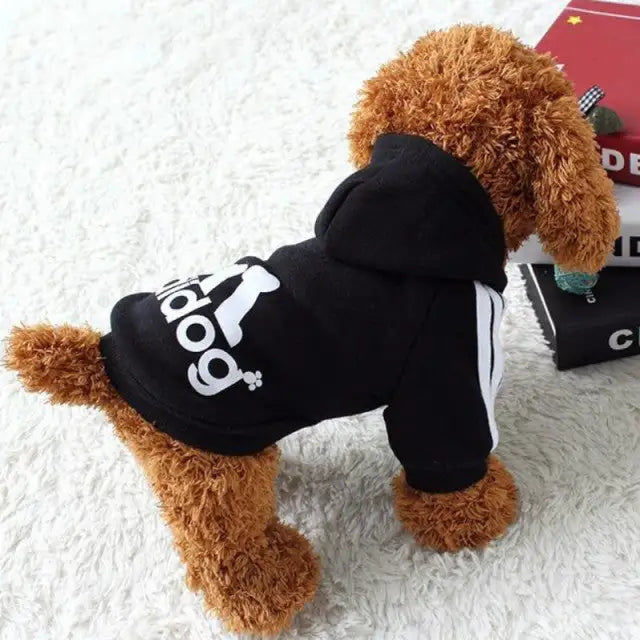 Dog Hoodies Black 3XL 6.5-10kg