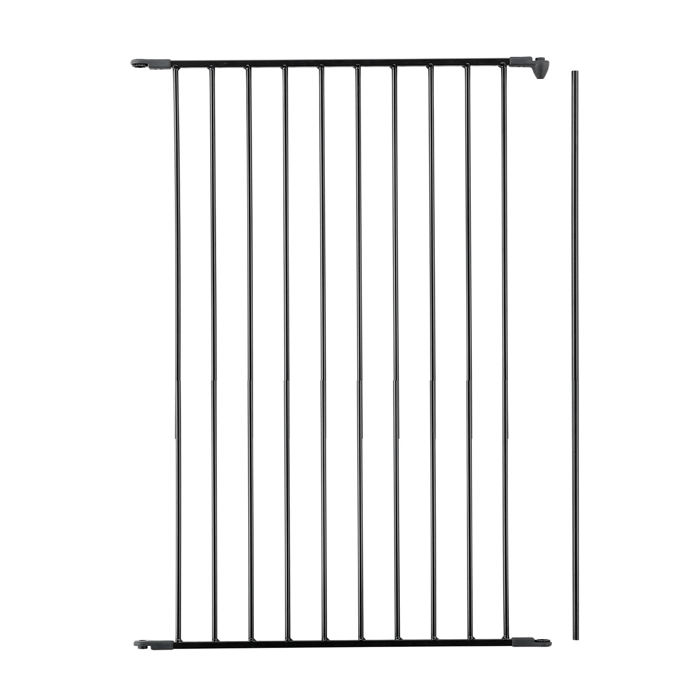 DogSpace Rocky Extra Tall Room Divider Pet Gate Black Extension