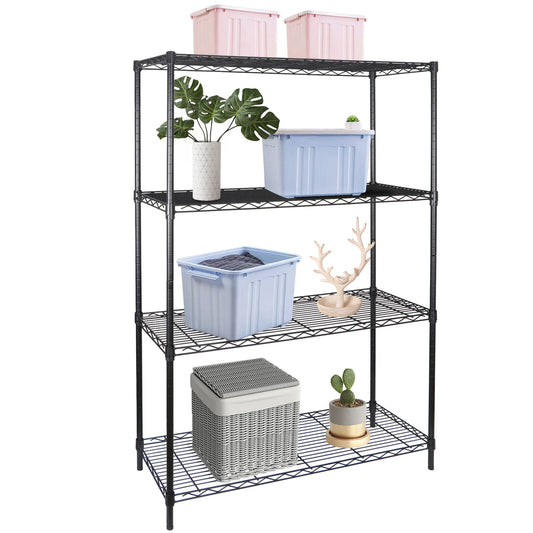 Kitcheniva 4-Tier Steel Organizer Wire Rack Heavy Duty Storage Shelving Unit
