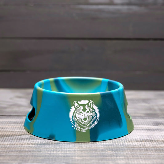 Foldable Silipint Dog Bowl